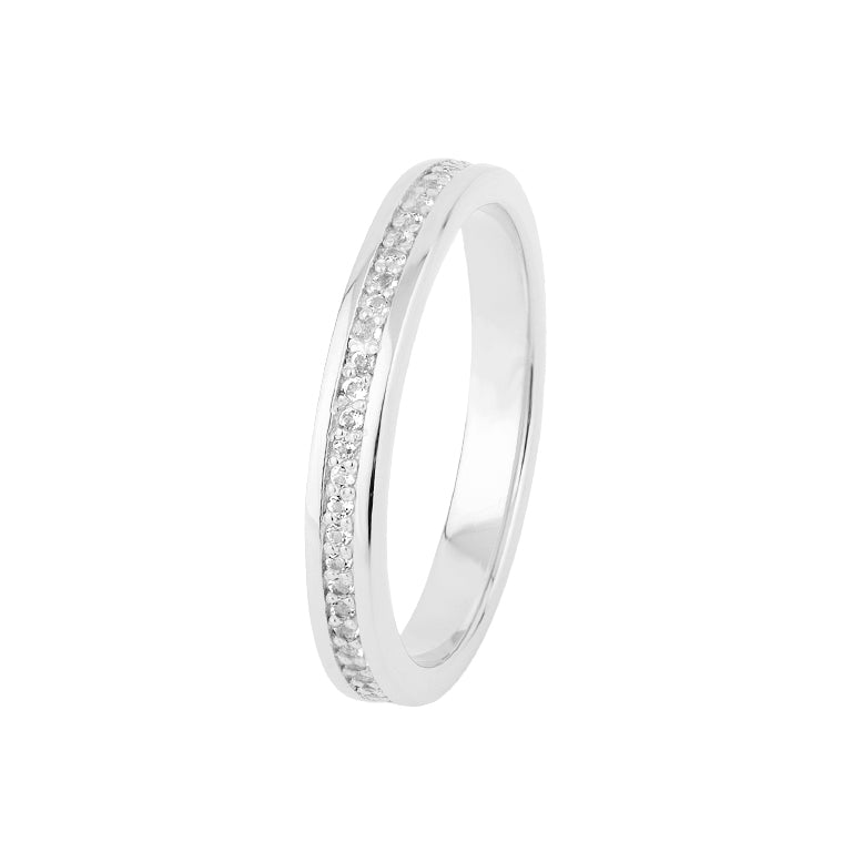 Memory Ring MANUELA mit Diamanten 1mm