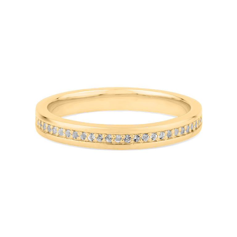 Memory Ring MANUELA mit Diamanten 1mm
