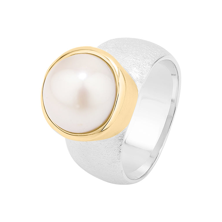 Perlen Ring NILAY Silber