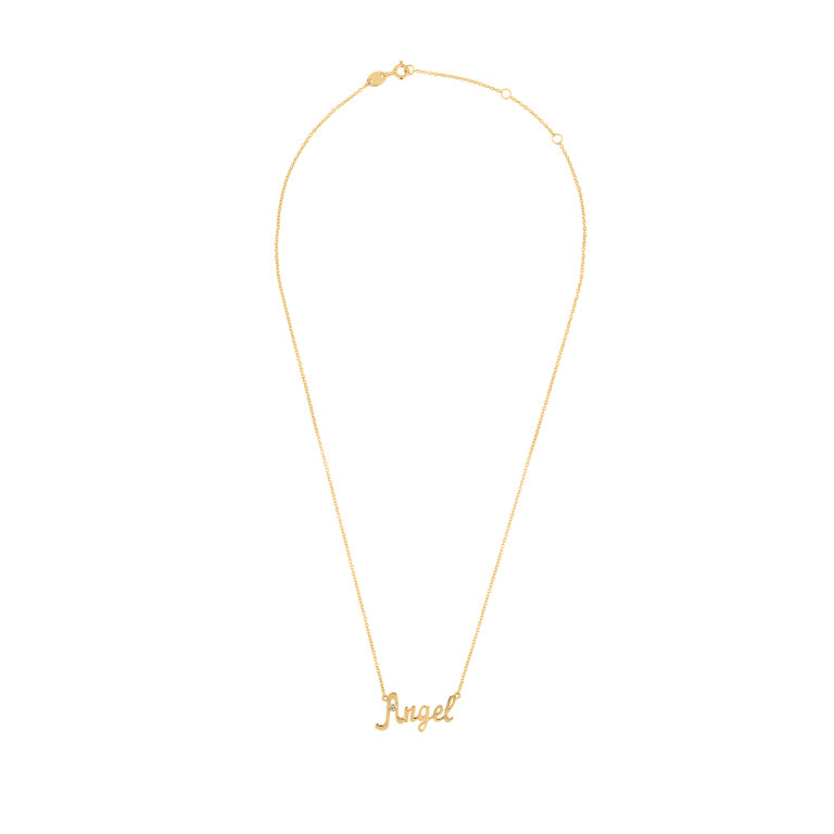 Halskette NAMENSKETTE mit Diamant