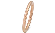 Edelstahl Ring PNEU rose 2 mm poliert