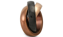 Edelstahl Ring Tricolor