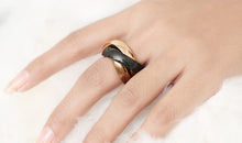 Edelstahl Ring Tricolor