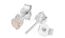 Ohrstecker MONDSTEIN Sternzeichen WAAGE, STEINBOCK, WIDDER Gold  EXPRESS