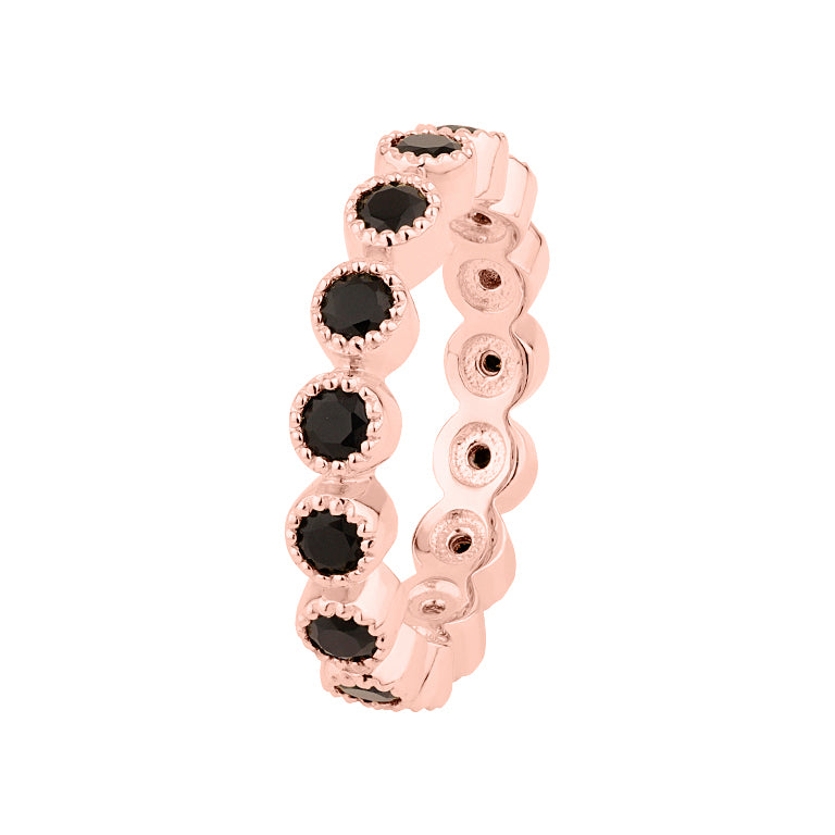 Ring HARRIET mit schwarzem Onyx 3mm