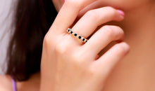 Ring HARRIET mit schwarzem Onyx 3mm