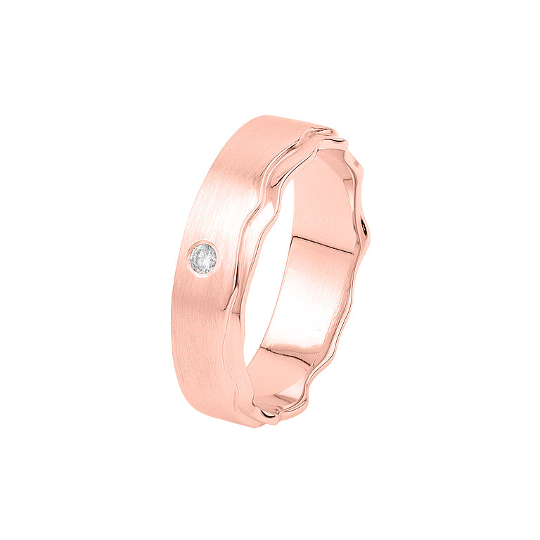 Ring ELLINE 5mm mit Diamant