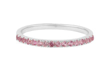 Ring TWIGGY Rosa Saphir