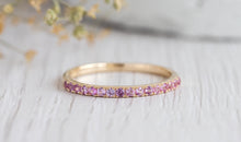 Ring TWIGGY Rosa Saphir