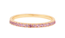 Ring TWIGGY Rosa Saphir