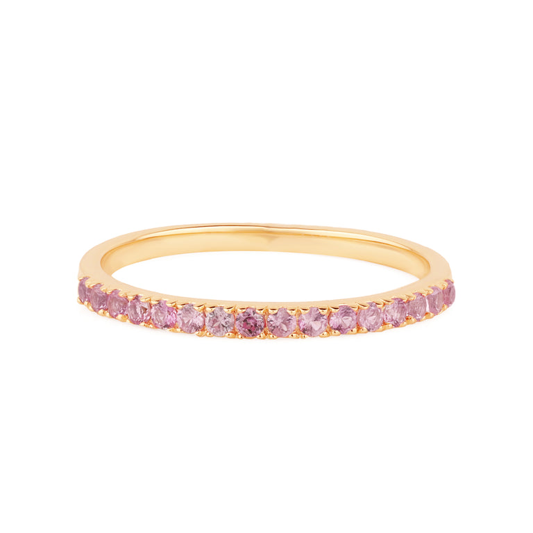 Ring TWIGGY Rosa Saphir