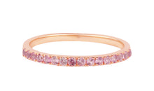 Ring TWIGGY Rosa Saphir