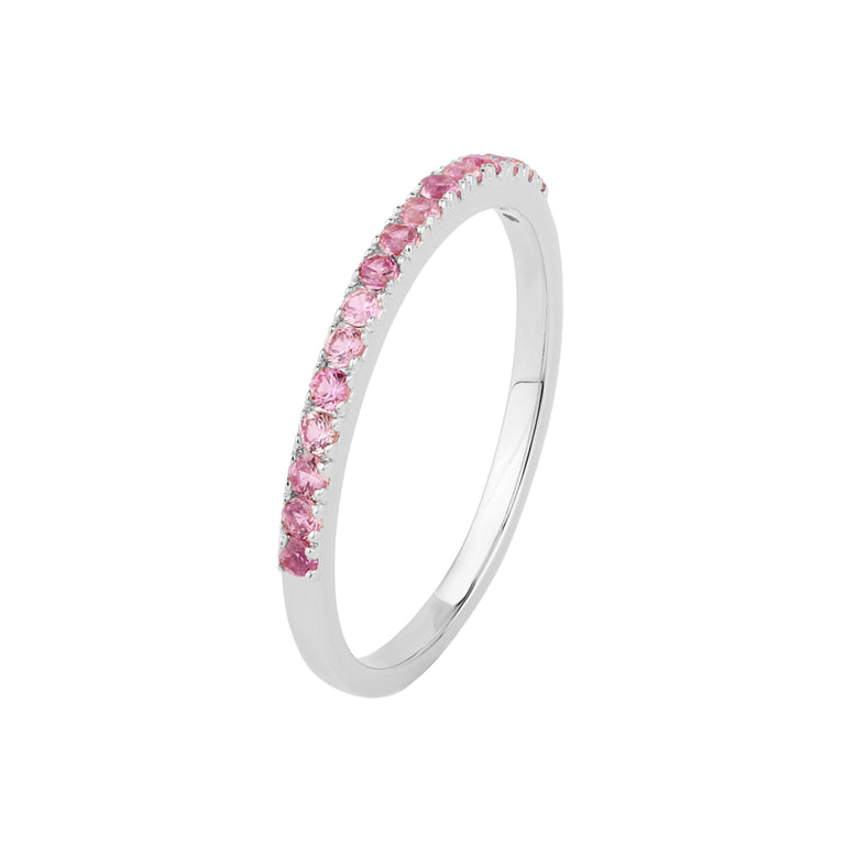 Ring TWIGGY Rosa Saphir