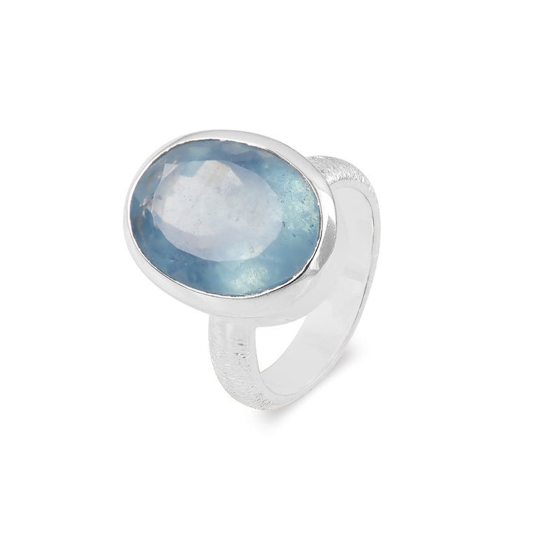 Ring WILMA Aquamarin