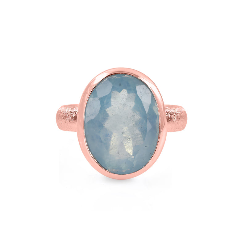 Ring WILMA Aquamarin