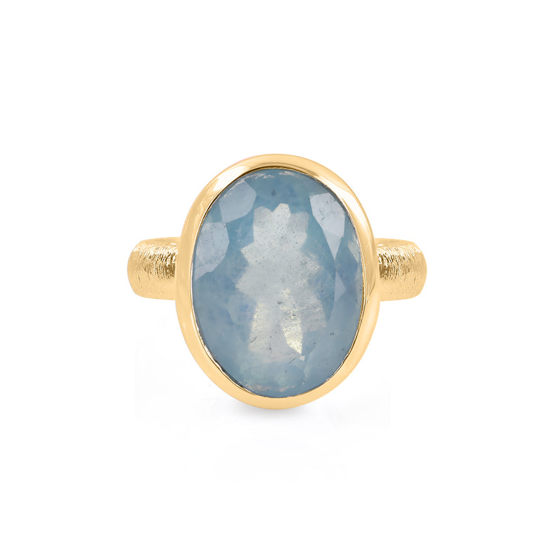 Ring WILMA Aquamarin