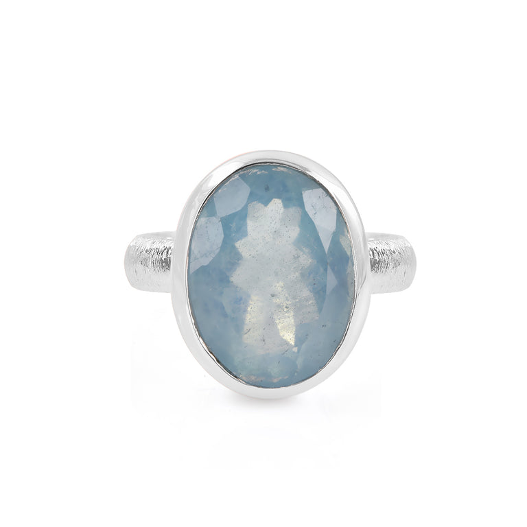 Ring WILMA Aquamarin