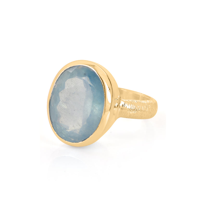 Ring WILMA Aquamarin