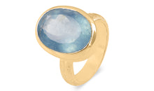 Ring WILMA Aquamarin