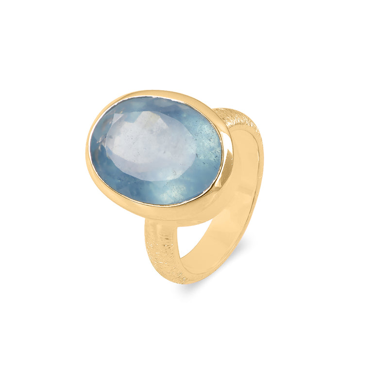 Ring WILMA Aquamarin
