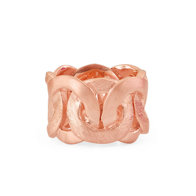 Ketten Ring AURELIA Silber