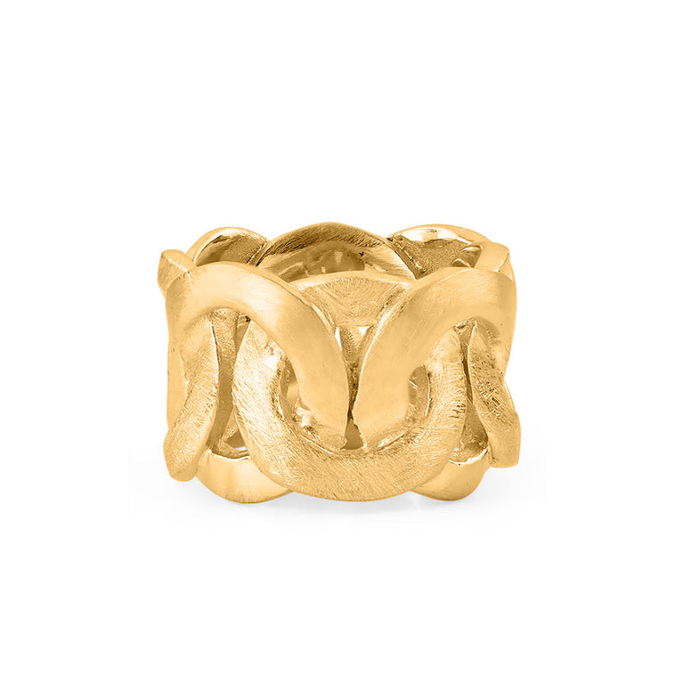 Ketten Ring AURELIA Silber