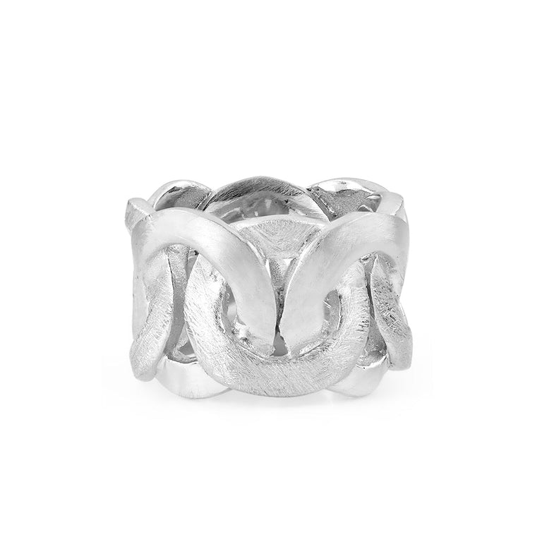 Ketten Ring AURELIA Silber