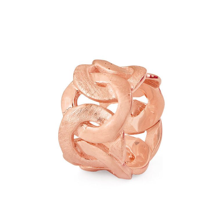 Ketten Ring AURELIA Silber