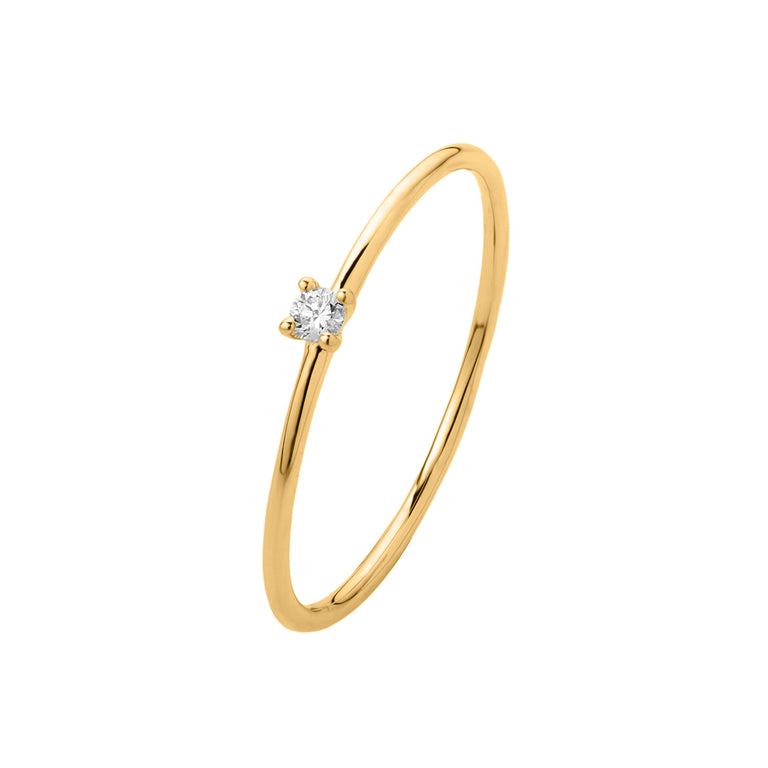 Ring DOREEN  2mm Diamant