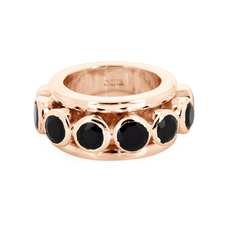 Ring MALLORY Onyx