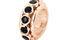 Ring MALLORY Onyx Silber