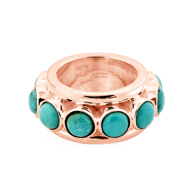 Ring MALLORY Türkis