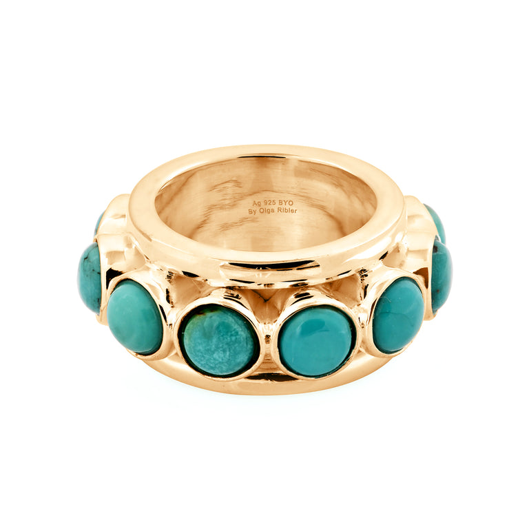 Ring MALLORY Türkis