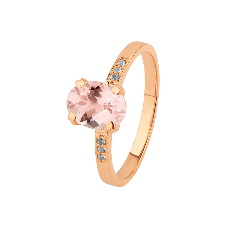 Ring AILIS mit Morganit