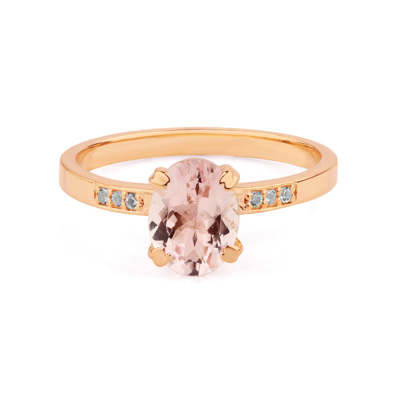 Ring AILIS mit Morganit
