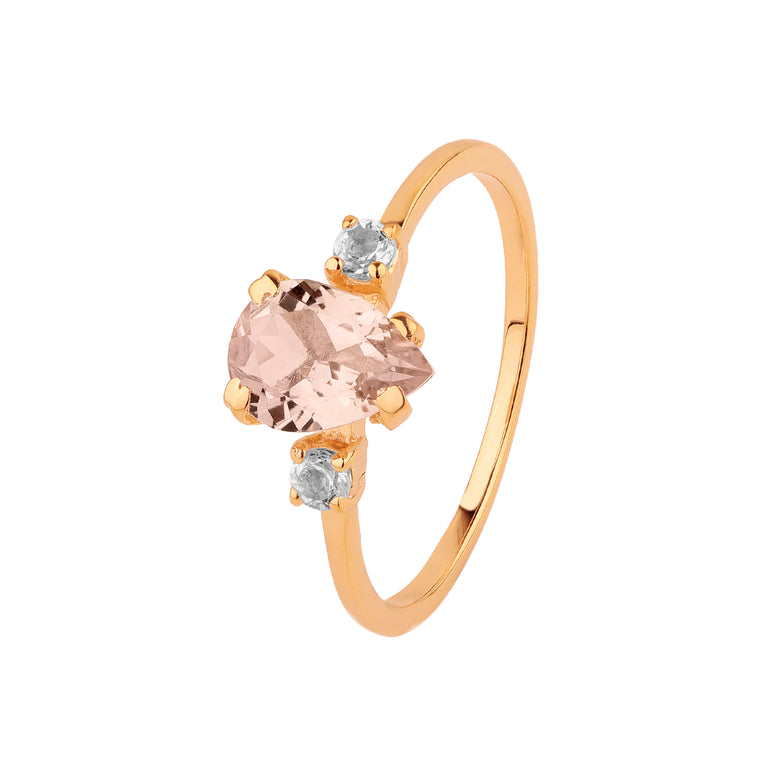 Ring BRYANN mit Morganit