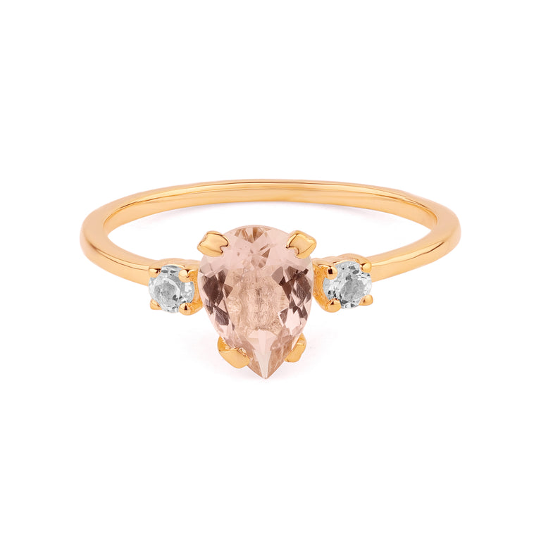 Ring BRYANN mit Morganit