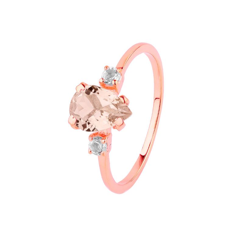 Ring BRYANN mit Morganit