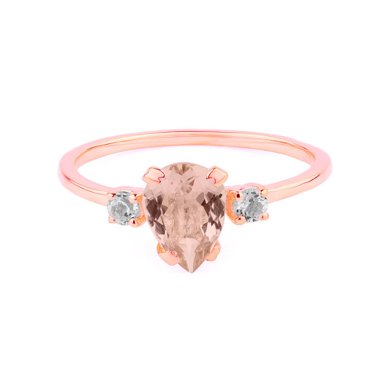 Ring BRYANN mit Morganit