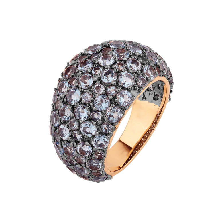 Ring KLIO mit Blue Topas