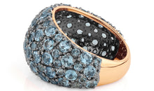 Ring KLIO mit Blue Topas