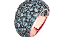 Ring KLIO mit Blue Topas