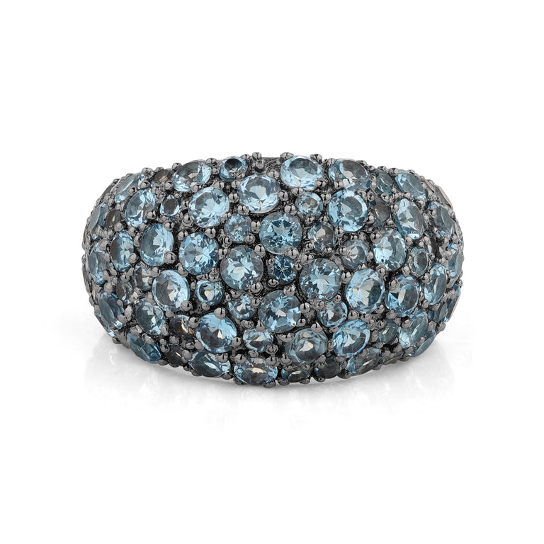 Ring KLIO mit Blue Topas