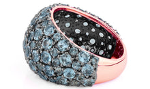 Ring KLIO mit Blue Topas