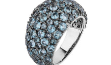 Ring KLIO mit Blue Topas