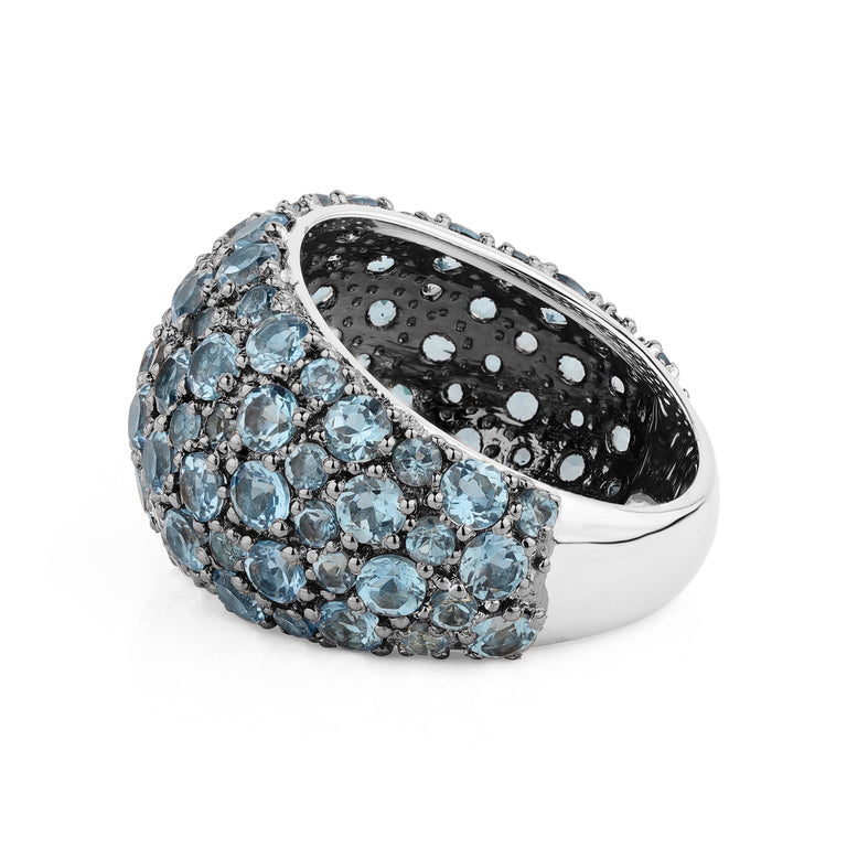 Ring KLIO mit Blue Topas