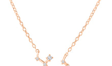 Halskette STERNZEICHEN mit Diamanten Gold