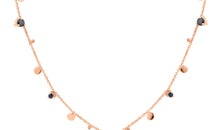 Halskette SELENE mit Saphir