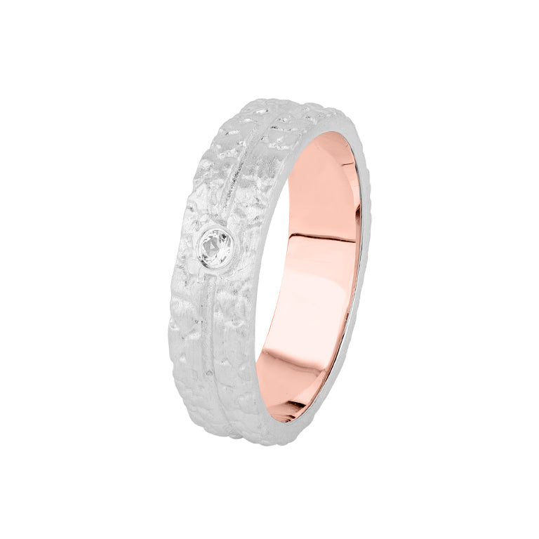 Partnerring SIOBHAN bicolor 5mm
