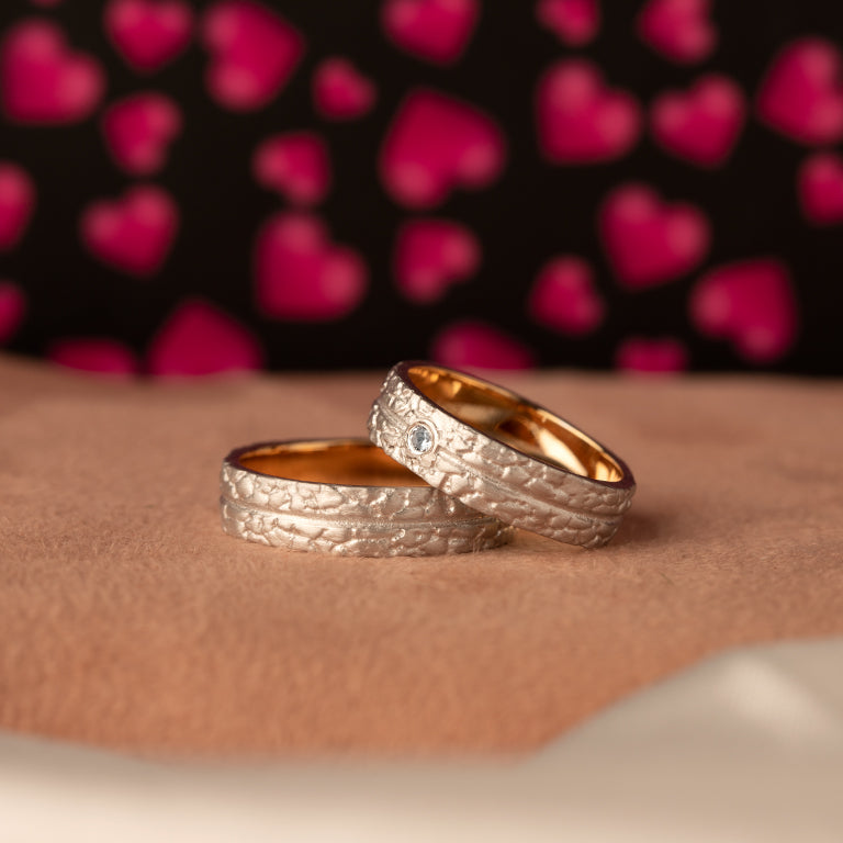 Partnerring SIOBHAN bicolor 5mm